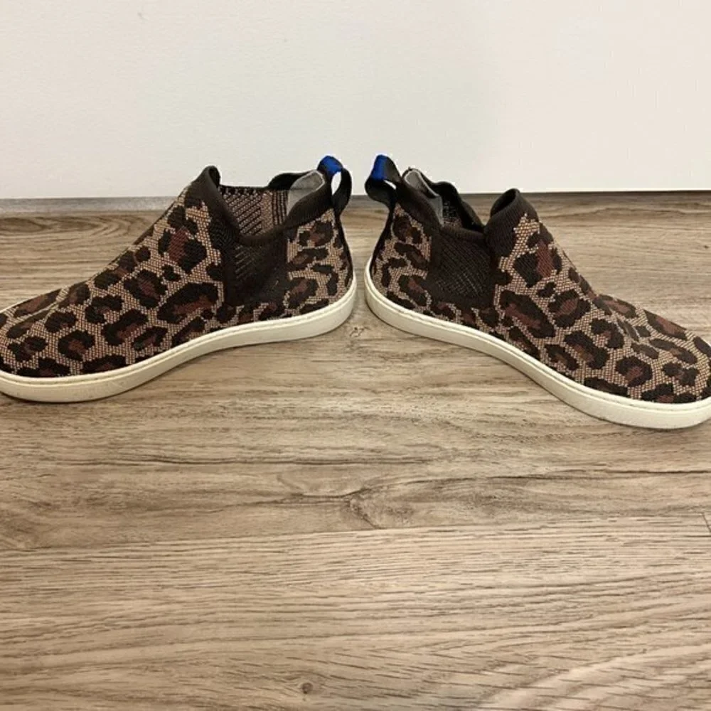 Rothy's Chelsea Knit Wildcat High Top Sneakers Size 7.5